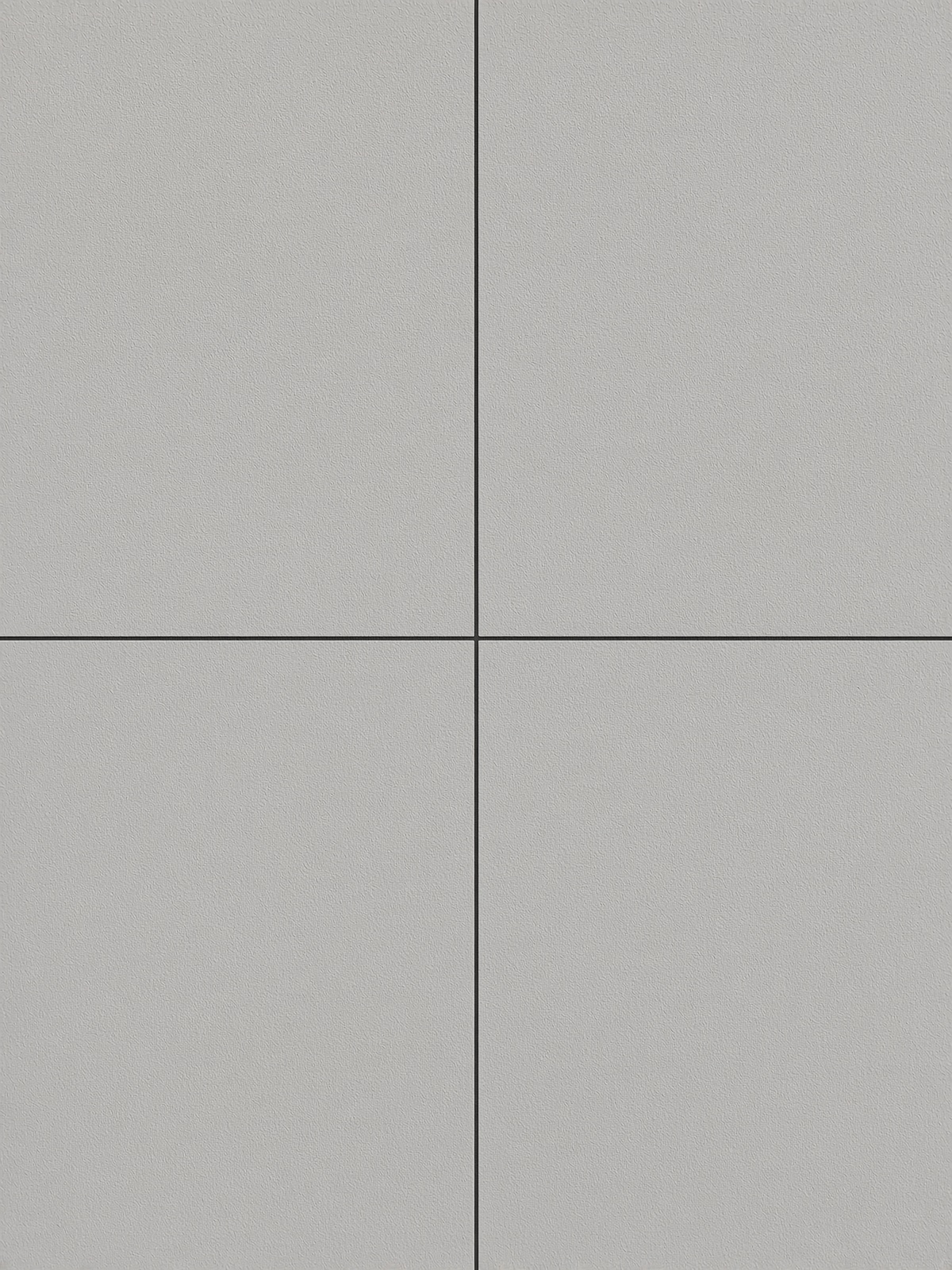 Panels with a textured grey decorative finish and black joints